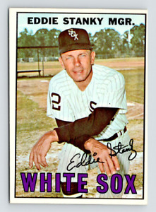 1967 Topps Card / #81 Eddie Stanky, Chicago White Sox / see Video