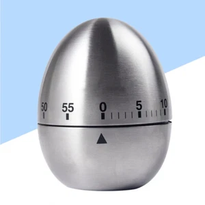  Egg Shape Kitchen Timer Manual Student Reminder Household Countdown - Picture 1 of 11