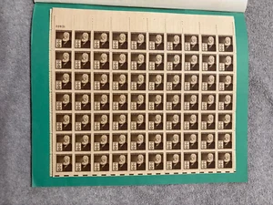 RARE Complete Set US Famous Americans MINT sheets 35 Very Fine NH Stamps 859-893 - Picture 1 of 13