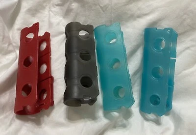 4 Bakugan Battle Brawlers Holder Carrying Baku Clip Storage Rare Teal Red Black - Image 1 of 4