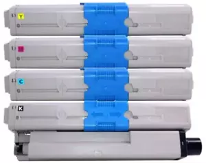 MULTIPACK COMPATIBILE KIT 4 COLORI BK/C/M/Y PER OKI C301/C321/MC332/MC342 - Imagen 1 de 1