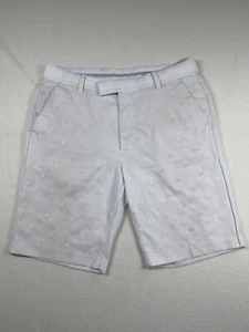 Pantalones Cortos G/Fore Blancos Para Hombre Bolsillos Calavera Hueso Cruzado Talla 32 - Imagen 1 de 14