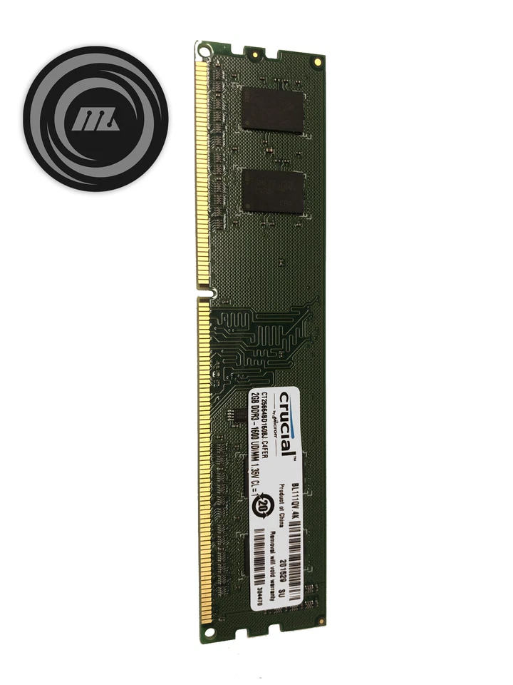 CT25664BD160BJ 2GB DDR3-1600 Crucial Technology - Image 1 of 1