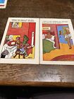 Two Vintage Quip Saucy Postcards No 58 And 65 Unused