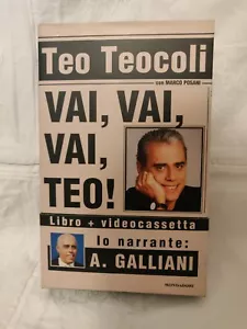 TEO TEOCOLI - VAI, VAI, VAI, TEO ! LIBRO + VIDEOCASSETTA - Foto 1 di 3