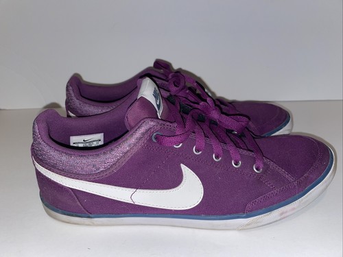NIKE Sneakers da skate donna viola stringate Capri III tela 580609 500 taglia US 12