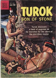 TUROK Son Of Stone #17 SILVER AGE GOOD/VG 1959 DELL COMICS - Picture 1 of 2