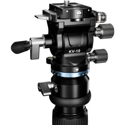 Sirui KV-10 Pan and Tilt Tripod Head with Leveling Base - Image 1 of 4