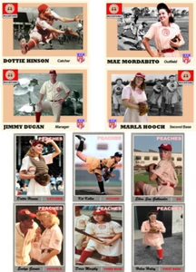 A LEAGUE OF THERE OWN JIMMY DUGAN KELLER DOTTIE HINSON MADONNA COLLECTORS CARDS - Picture 1 of 42