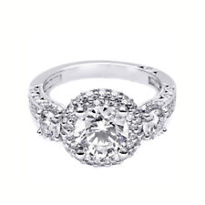 Diamond Engagement Ring 3.25 CT Round Brilliant Cut GIA Certified Platinum