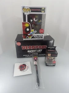 Funko Deadpool Bucket List Mystery Box 4 pcs GameStop Exclusive - Picture 1 of 15