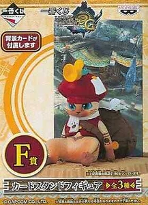 Airu Postman Sitting Monster Hunter 3 Ultimate Ichiban Kuji Card Sta... Figure - Picture 1 of 10