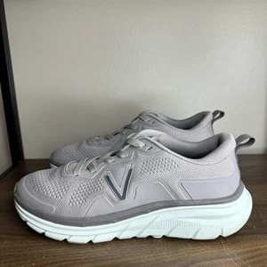 Vionic Walk Max Gray Water Repellent Walking Shoes Sz 10 Womens - Picture 1 of 9
