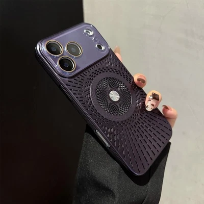 Cubierta magnética radiante de calor para iPhone 17 Air 17 Pro Max 16 15 14 13 12 Foto 1 de 4