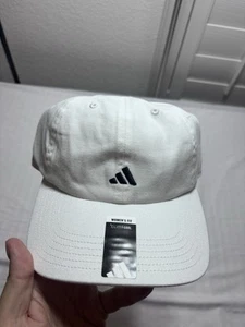 Adidas Hat Cap Strap Back Womens Saturday 3 Black White Climacool Cotton Adjust - Picture 1 of 11