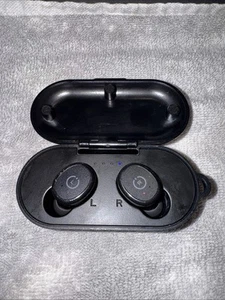 Tozo T10 czarne bezprzewodowe słuchawki douszne Bluetooth z redukcją szumów z etui ładującym - Zdjęcie 1 z 10