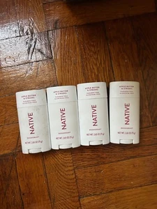 Native Deodorant Apple Butter & Strudel Paraben/Aluminum Free 2.65 oz Lot 4 - Picture 1 of 1