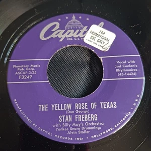 Stan Freberg – The Yellow Rose Of Texas / Rock Around Stephen Foster (F3249) - Picture 1 of 2
