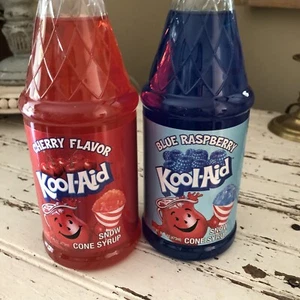 Kool-Aid sciroppo cono di neve lampone blu e ciliegia ciascuno 16 fl oz - Foto 1 di 4