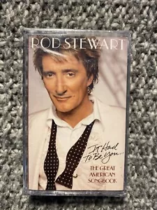 Cassette Tape New Sealed 2002 Rod Steward. The Great American Songbook - Picture 1 of 3