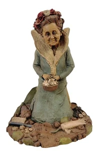Vtg 8.5" Tom Clark Clay Gnome Sculpture Tooth Fairy Retired 1985 1113 Edition 60 - Picture 1 of 19