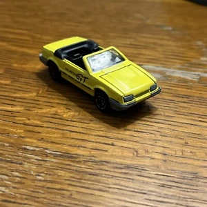 Vintage Majorette Mustang Convertible Official Pace Car ECH 1/59 No 227 Yellow - Picture 1 of 5