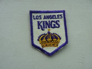 los angeles kings NHL crest logo 1969 embroidered 2 1/2 X 2 inch like new - Picture 1 of 2