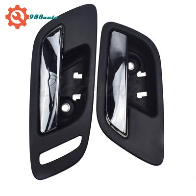 Manija de puerta interior delantera izquierda derecha para Cadillac Escalade ESV EXT 2007-2013 2 piezas Foto 1 de 4