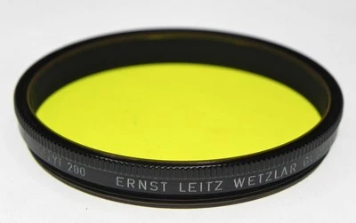 Leica POOBV Yellow  Filter for 20cm Telyt & 9cm f2 Soozi,9cm f2.2 Thambar  #1 - Image 1 of 4