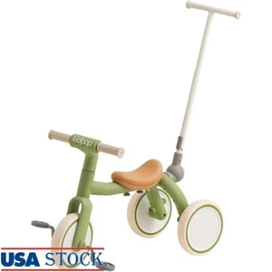4-in-1 Kids Tricycle Push Balance Bike Riding Toy Baby Walk Stroller New - Picture 1 of 6