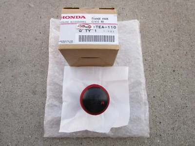 18 - 21 HONDA CIVIC R-TYPE 6 SPEED MANUAL TRANS SHIFTER LEVER KNOB RED OEM NEW  - Image 1 of 4