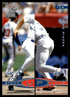 1998 Pinnacle Inside Stand Up Guys HIDEO NOMO MIKE PIAZZA - Image 1 of 2