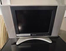 Sharp 13" Flat Screen Color TV LC-13SH6U LCD Crystal TV TESTED