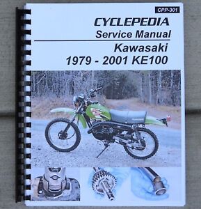 1979-2001 Kawasaki Ke100 Ke 100 Dual Sport Service & Repair Manual (For: Kawasaki)