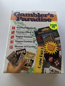 Gambler's Paradise, The Game - Mint in Shrink-Wrap Trump IBM Computer Vintage - Bild 1 von 9