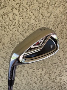 LEFTY TAYLORMADE R9 TP PITCHING WEDGE +1.5" - KBS TOUR STIFF FLEX STEEL SHAFT - Picture 1 of 4