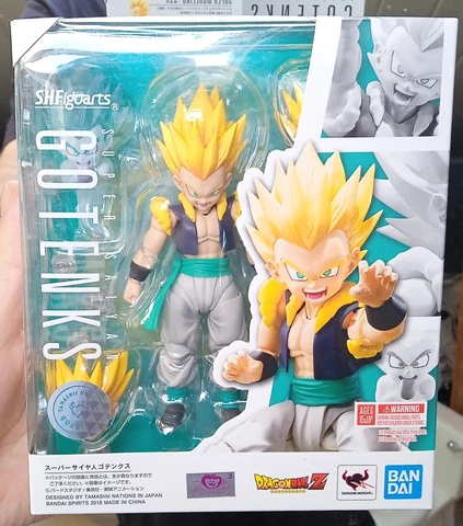 S.H.Figuarts Dragon Ball Z SS Gotenks Action Figure Bandai Tamashii Nashions Cover