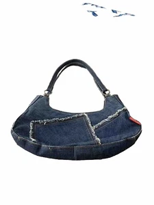 Y2K Denim Patchwork Guess Handbag - Picture 1 of 14