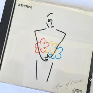 Icehouse Man of Colours 1987 First Ed CD Used Nice! 80's Classic Electric Blue - Imagen 1 de 8
