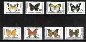 Dominica 1994 - Butterflies - Set of 8 Stamps - Scott #1693-99 - MNH - Picture 1 of 1