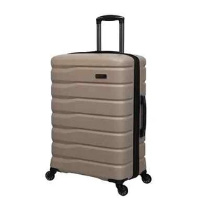 IT Luggage Gravitate 4 Wheel Hard Case 79cm Large Suitcase Sand With Black Trim - Picture 1 of 8