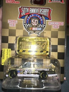Racing Champions 50th Anniversary Nascar Gold Comm Series #84 Porter Cable Stand - Picture 1 of 7
