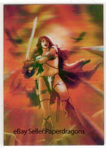 RED SONJA (Breygent) - Lenticular Chase Card RS13- 2011/2012 - Picture 1 of 2