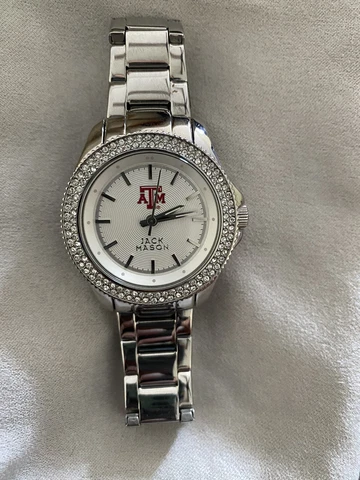 Texas A&M Aggies Ladies Glitz Sport Bracelet Watch by Jack Mason Cover