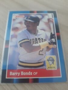 1988 Donruss Barry Bonds Card #326 ( Pittsburgh Pirates )