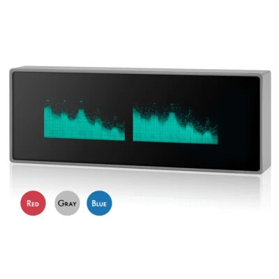 VFD Clock Music Spectrum Display Sound Level Indicator Dot Matrix Audio VU Meter - Image 1 of 4