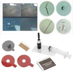 Kit De Reparación De Vidrio De Parabrisas Para Coche Auto Profesional Carro Tool - Foto 1 di 6