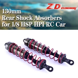 2Pcs Metal Rear Shock Absorbers for 1/8 JLB HSP HPI Redcat RC Car Buggy RC Parts - Picture 1 of 7