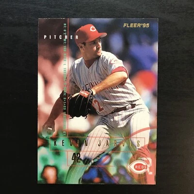 1995 Fleer #438 Kevin Jarvis Cincinnati Reds - Image 1 of 2