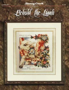 Behold the Lamb LFT281 by Stoney Creek cross stitch pattern - Picture 1 of 1